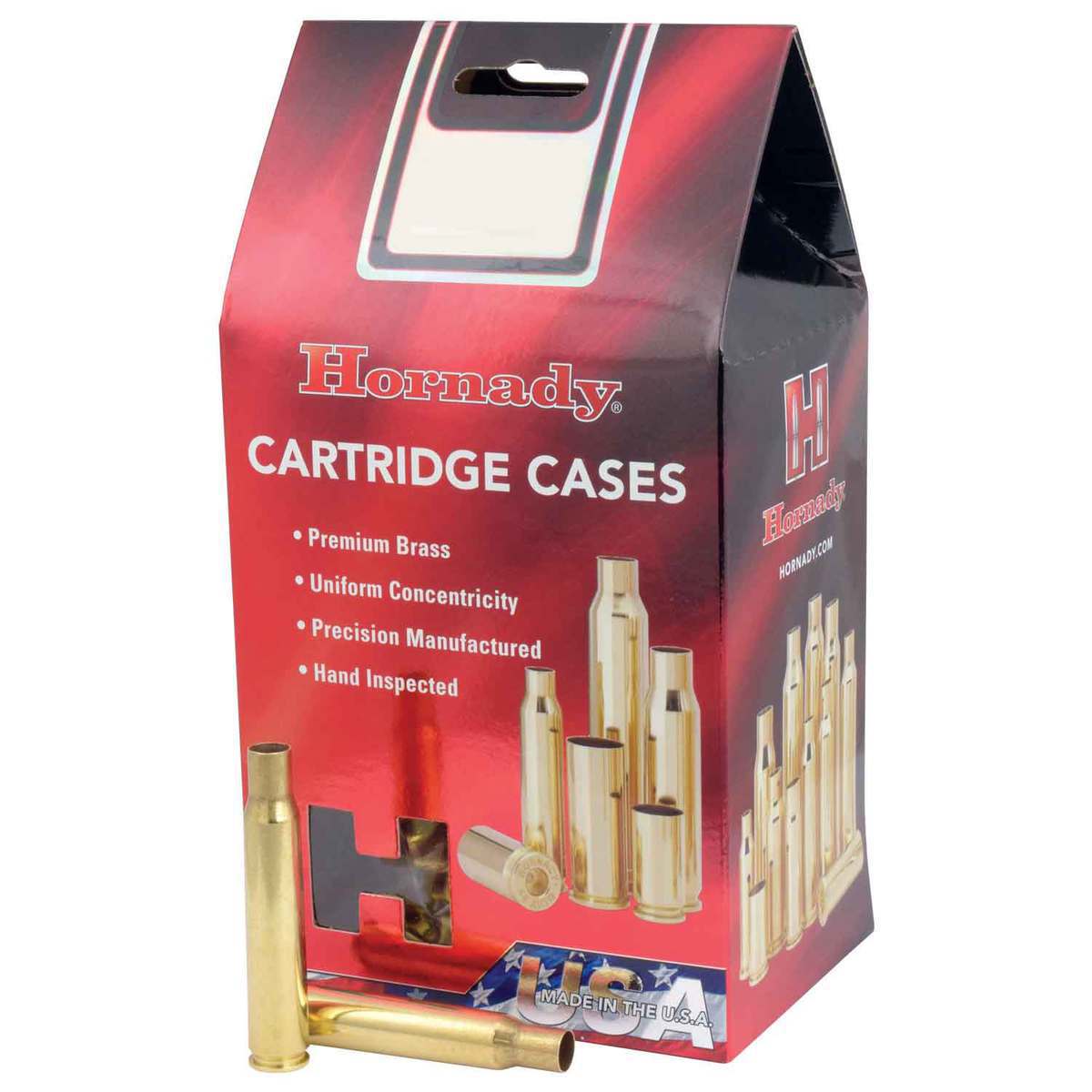 Hornady 28 Nosler Rifle Reloading Brass - 20 Count