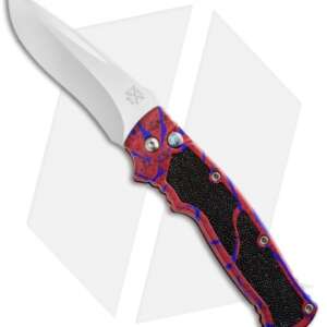 Walter Brend Custom "Trick Splash" M2 Auto Knife Stingray (4" Clip Point)