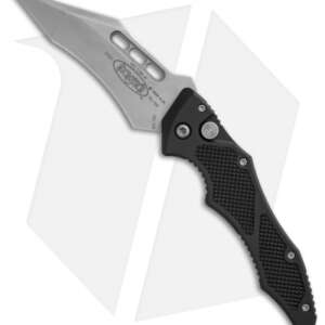 Vintage Microtech Vector Automatic Knife (3.1" Silver Plain) 12/99